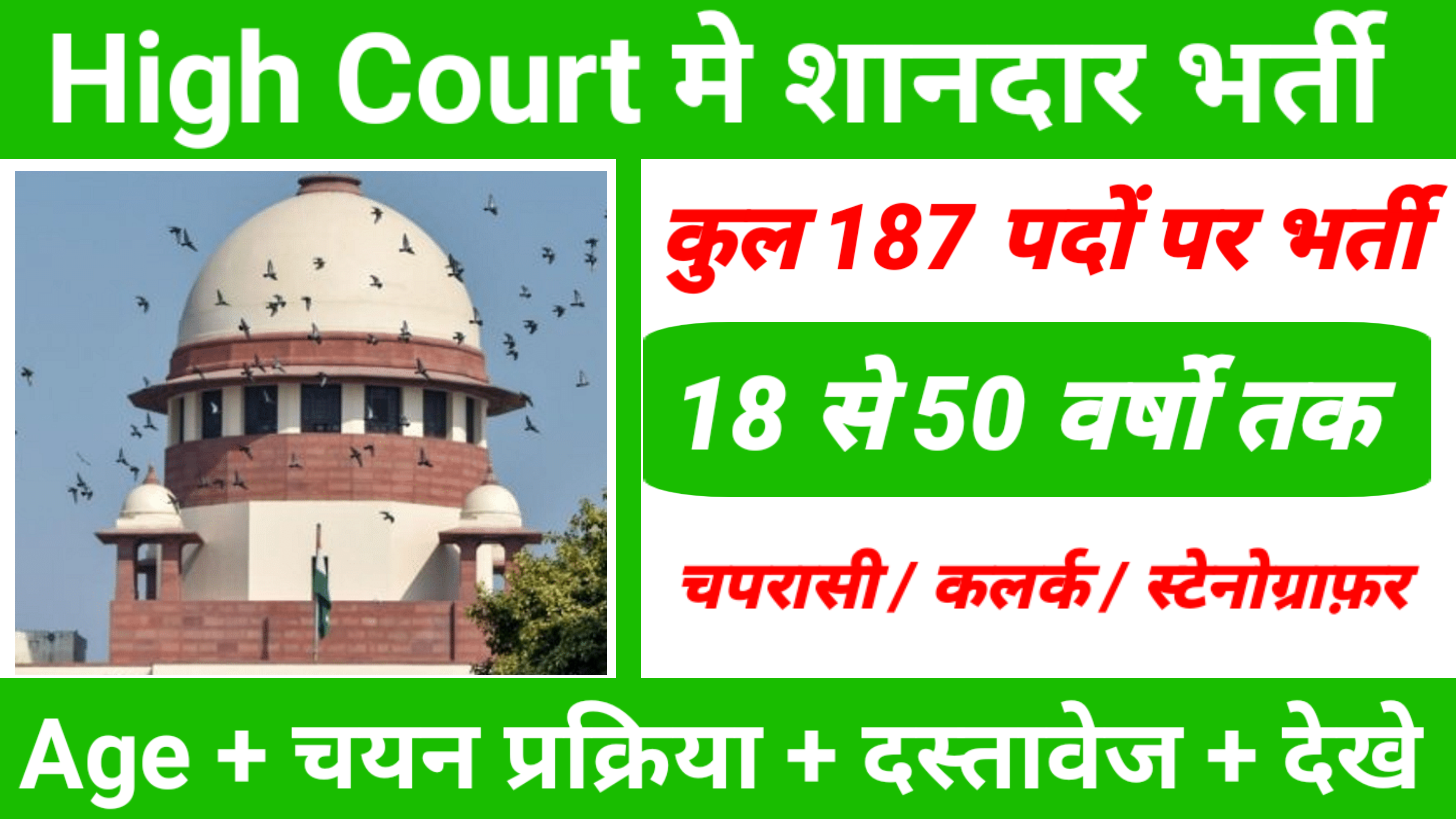 HP High Court 187 Recruitment