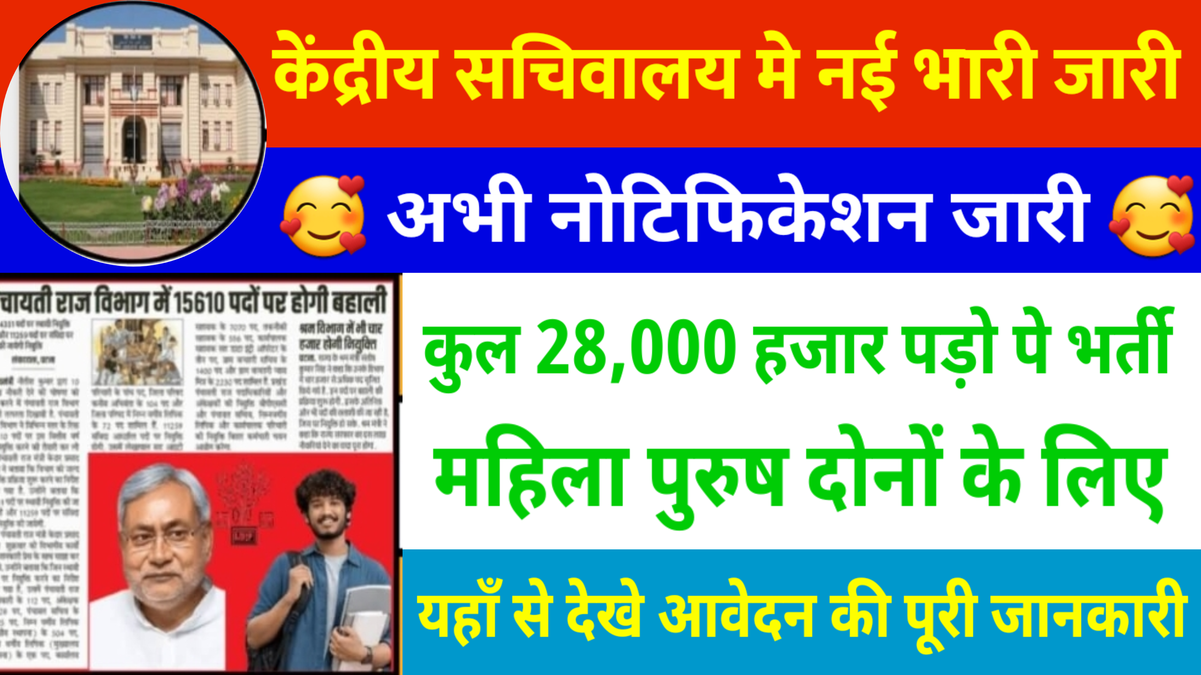 KS 15,610 New Recruitment In 2025: केंद्रीय सचिवालय में अब 10वीं पास के लिए बड़ा मौका है, यहाँ देखें पूरी जानकारी